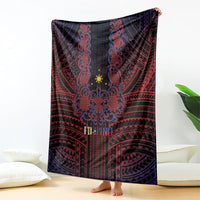 Filipino Barong Tagalog Inspired Blanket Mabuhay Philippines Festival Polynesian Pattern LT14 - Polynesian Pride