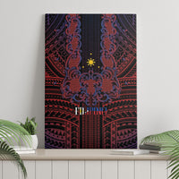 Filipino Barong Tagalog Inspired Canvas Wall Art Mabuhay Philippines Festival Polynesian Pattern LT14 - Polynesian Pride