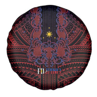 Filipino Barong Tagalog Inspired Spare Tire Cover Mabuhay Philippines Festival Polynesian Pattern LT14 - Polynesian Pride