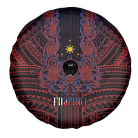 Filipino Barong Tagalog Inspired Spare Tire Cover Mabuhay Philippines Festival Polynesian Pattern LT14 - Polynesian Pride