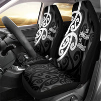 Lil Pakeha Lil Maori New Zealand Car Seat Cover Kiwi Proud Mangopare Pattern LT14 - Polynesian Pride