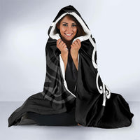 Lil Pakeha Lil Maori New Zealand Hooded Blanket Kiwi Proud Mangopare Pattern LT14 - Polynesian Pride