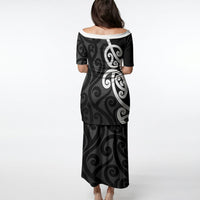 Lil Pakeha Lil Maori New Zealand Puletasi Kiwi Proud Mangopare Pattern LT14 - Polynesian Pride