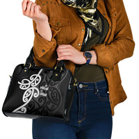 Lil Pakeha Lil Maori New Zealand Shoulder Handbag Kiwi Proud Mangopare Pattern LT14 - Polynesian Pride