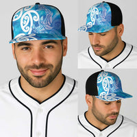 Hammerhead Shark Tattoo New Zealand Baseball Net Cap Maori Galaxy Mangopare Pattern LT14 - Polynesian Pride