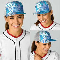 Hammerhead Shark Tattoo New Zealand Baseball Net Cap Maori Galaxy Mangopare Pattern LT14 - Polynesian Pride