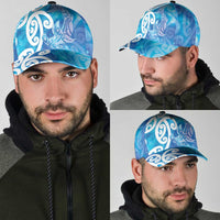 Hammerhead Shark Tattoo New Zealand Classic Cap Maori Galaxy Mangopare Pattern LT14 - Polynesian Pride