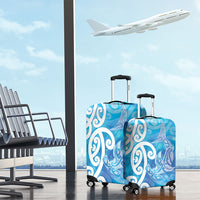 Hammerhead Shark Tattoo New Zealand Luggage Cover Maori Galaxy Mangopare Pattern LT14 - Polynesian Pride