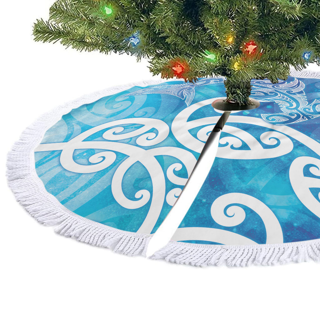 Hammerhead Shark Tattoo New Zealand Tree Skirt Maori Galaxy Mangopare Pattern LT14 - Polynesian Pride
