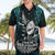 New Zealand Silver Fern Rugby Hawaiian Shirt Aotearoa All Black Dabbing Ball With Maori Paua Shell LT14 - Polynesian Pride