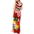 Tonga Rugby Tank Maxi Dress Ikale Tahi Tongan Ngatu Pattern With Dabbing Ball LT14 - Polynesian Pride