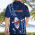 Samoa Rugby Hawaiian Shirt Manu Samoa Ula Fala Dabbing Ball Polynesian Blue Version LT14 - Polynesian Pride