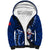 Samoa Rugby Sherpa Hoodie Manu Samoa Ula Fala Dabbing Ball Polynesian Blue Version LT14 Unisex Blue - Polynesian Pride