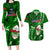 Samoa Rugby Couples Matching Long Sleeve Bodycon Dress and Hawaiian Shirt Manu Samoa Ula Fala Dabbing Ball Polynesian Green Version LT14 Green - Polynesian Pride