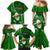 Samoa Rugby Family Matching Mermaid Dress and Hawaiian Shirt Manu Samoa Ula Fala Dabbing Ball Polynesian Green Version LT14 - Polynesian Pride