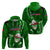 Samoa Rugby Hoodie Manu Samoa Ula Fala Dabbing Ball Polynesian Green Version LT14 - Polynesian Pride