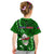 Samoa Rugby Kid T Shirt Manu Samoa Ula Fala Dabbing Ball Polynesian Green Version LT14 - Polynesian Pride