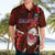 Samoa Rugby Hawaiian Shirt Manu Samoa Ula Fala Dabbing Ball Polynesian Red Version LT14 - Polynesian Pride