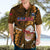 Samoa Rugby Hawaiian Shirt Manu Samoa Ula Fala Dabbing Ball Polynesian Gold Version LT14 - Polynesian Pride