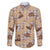 Khaki Palaka Hawaii Cowboy Family Matching Long Sleeve Bodycon Dress and Hawaiian Shirt Puakenikeni Lei Paniolo Papale Seamless Vibes - Polynesian Pride