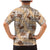 Khaki Palaka Hawaii Cowboy Family Matching Mermaid Dress and Hawaiian Shirt Puakenikeni Lei Paniolo Papale Seamless Vibes - Polynesian Pride