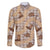 Khaki Palaka Hawaii Cowboy Family Matching Short Sleeve Bodycon Dress and Hawaiian Shirt Puakenikeni Lei Paniolo Papale Seamless Vibes - Polynesian Pride