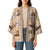 Khaki Palaka Hawaii Cowboy Kimono Puakenikeni Lei Paniolo Papale Seamless Vibes - Polynesian Pride