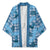 Cyan Palaka Hawaii Cowboy Kimono Puakenikeni Lei Paniolo Papale Seamless Vibes - Polynesian Pride