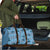 Cyan Palaka Hawaii Cowboy Travel Bag Puakenikeni Lei Paniolo Papale Seamless Vibes - Polynesian Pride