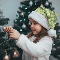 Lime Palaka Hawaii Cowboy Christmas Santa Hat Puakenikeni Lei Paniolo Papale Seamless Vibes - Polynesian Pride