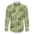 Lime Palaka Hawaii Cowboy Family Matching Short Sleeve Bodycon Dress and Hawaiian Shirt Puakenikeni Lei Paniolo Papale Seamless Vibes - Polynesian Pride