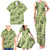 Lime Palaka Hawaii Cowboy Family Matching Tank Maxi Dress and Hawaiian Shirt Puakenikeni Lei Paniolo Papale Seamless Vibes - Polynesian Pride
