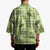Lime Palaka Hawaii Cowboy Kimono Puakenikeni Lei Paniolo Papale Seamless Vibes - Polynesian Pride
