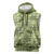 Lime Palaka Hawaii Cowboy Sleeveless Zip Hoodie Puakenikeni Lei Paniolo Papale Seamless Vibes - Polynesian Pride