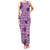 Purple Palaka Hawaii Cowboy Family Matching Tank Maxi Dress and Hawaiian Shirt Puakenikeni Lei Paniolo Papale Seamless Vibes - Polynesian Pride