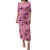 Pink Palaka Hawaii Cowboy Family Matching Puletasi and Hawaiian Shirt Puakenikeni Lei Paniolo Papale Seamless Vibes - Polynesian Pride
