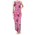 Pink Palaka Hawaii Cowboy Family Matching Tank Maxi Dress and Hawaiian Shirt Puakenikeni Lei Paniolo Papale Seamless Vibes - Polynesian Pride