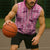 Pink Palaka Hawaii Cowboy Sleeveless Zip Hoodie Puakenikeni Lei Paniolo Papale Seamless Vibes - Polynesian Pride
