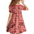 Red Palaka Hawaii Cowboy Family Matching Summer Maxi Dress and Hawaiian Shirt Puakenikeni Lei Paniolo Papale Seamless Vibes - Polynesian Pride