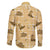 Yellow Palaka Hawaii Cowboy Family Matching Mermaid Dress and Hawaiian Shirt Puakenikeni Lei Paniolo Papale Seamless Vibes - Polynesian Pride
