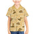 Yellow Palaka Hawaii Cowboy Family Matching Mermaid Dress and Hawaiian Shirt Puakenikeni Lei Paniolo Papale Seamless Vibes - Polynesian Pride