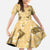Yellow Palaka Hawaii Cowboy Family Matching Puletasi and Hawaiian Shirt Puakenikeni Lei Paniolo Papale Seamless Vibes - Polynesian Pride