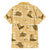 Yellow Palaka Hawaii Cowboy Family Matching Short Sleeve Bodycon Dress and Hawaiian Shirt Puakenikeni Lei Paniolo Papale Seamless Vibes - Polynesian Pride
