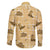 Yellow Palaka Hawaii Cowboy Family Matching Short Sleeve Bodycon Dress and Hawaiian Shirt Puakenikeni Lei Paniolo Papale Seamless Vibes - Polynesian Pride