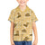 Yellow Palaka Hawaii Cowboy Family Matching Short Sleeve Bodycon Dress and Hawaiian Shirt Puakenikeni Lei Paniolo Papale Seamless Vibes - Polynesian Pride