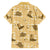 Yellow Palaka Hawaii Cowboy Family Matching Summer Maxi Dress and Hawaiian Shirt Puakenikeni Lei Paniolo Papale Seamless Vibes - Polynesian Pride