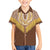 Aloha Hawaii Cowboy Custome Family Matching Short Sleeve Bodycon Dress and Hawaiian Shirt Puakenikeni Lei Palaka Tassel Style - Polynesian Pride