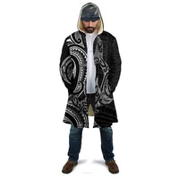 New Zealand Hammerhead Shark Cloak Maori Haehae Mangopare Black - Polynesian Pride