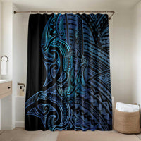 New Zealand Hammerhead Shark Bathroom Set Maori Haehae Mangopare Galaxy - Polynesian Pride