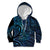 New Zealand Hammerhead Shark Kid Hoodie Maori Haehae Mangopare Galaxy - Polynesian Pride